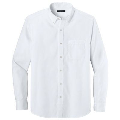 Long Sleeve Nailhead Easy Care Shirt