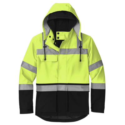CornerStone® ANSI 107 Class 3 Waterproof Ripstop 3-In-1 Parka