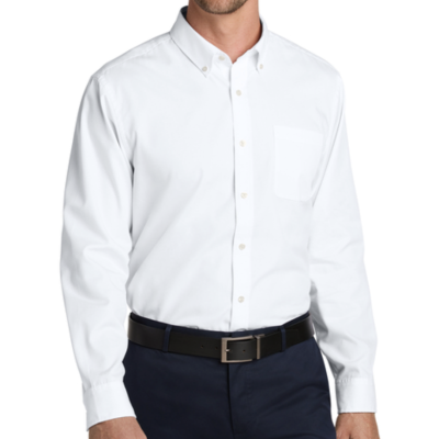 Long Sleeve Nailhead Easy Care Shirt